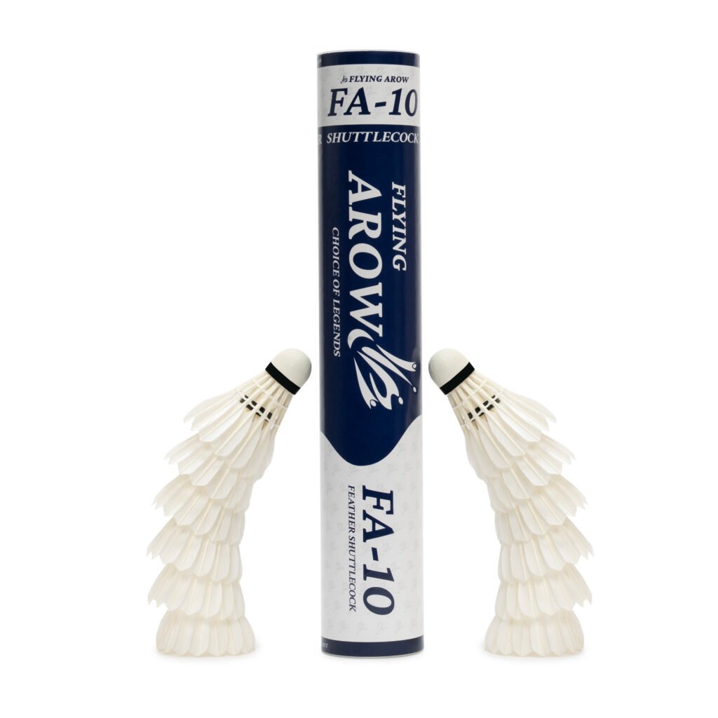 Flying Arow FA-10 feather shuttlecock for training