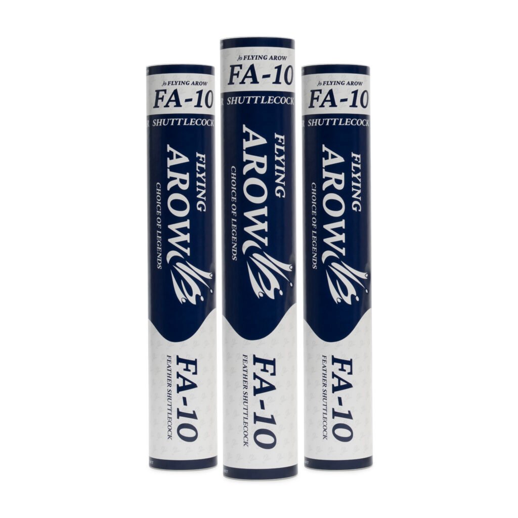 FA-10 feather shuttlecock pack of 3