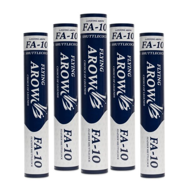 FA-10 Feather Shuttlecock Pack Of 5 – Training Pro