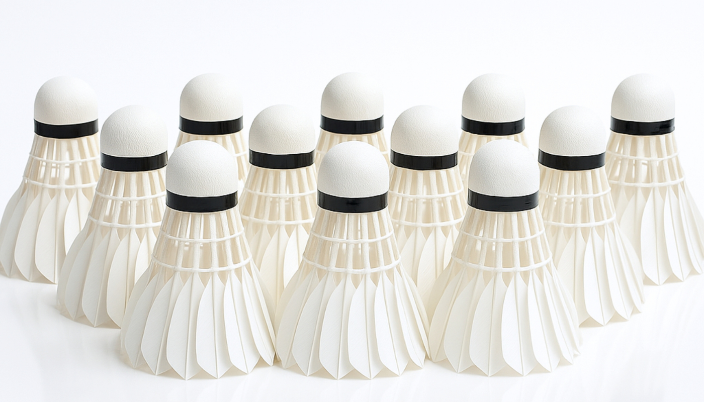 FA-10 pack of 12 shuttlecocks for tournaments India