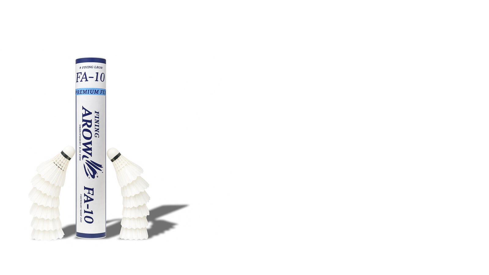 Flying Arow FA-10: Premium Duck Feather Shuttlecock