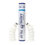 FA-10 feather shuttlecock Flying Arow premium packaging