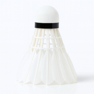 FA-10 feather shuttlecock closeup flight stability