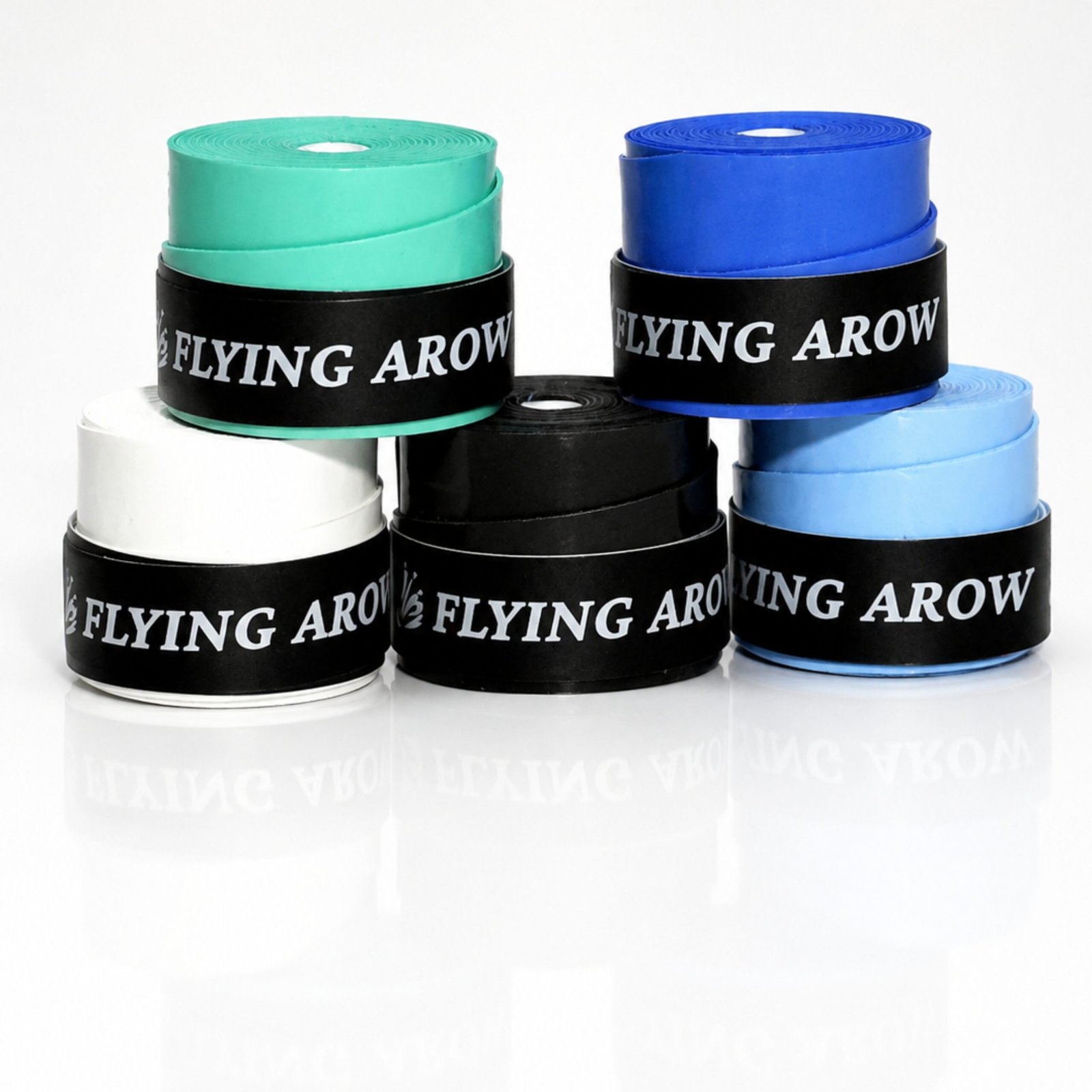 Flying Arow Badminton Over Grip 5 Pcs Assorted