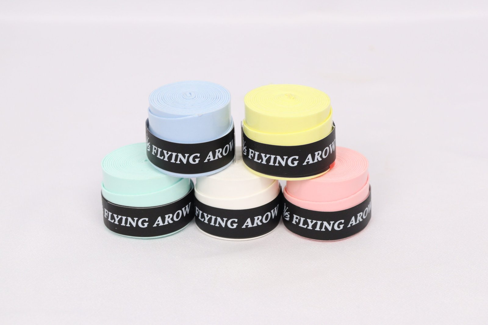 Flying Arow Badminton Over Grip 5 Pcs Assorted