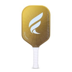 spin pickleball paddle granular surface flying arow dominar gold paddle