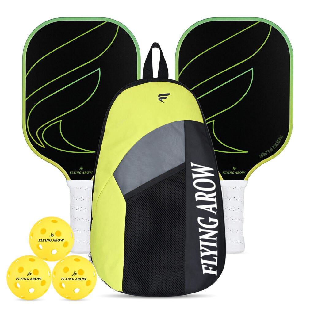 pickleball combo kit with paddles bag and balls