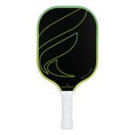 intermediate pickleball paddle flying arow flair front view