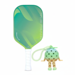 Pickleball Buddy keychain accessory with paddle combo