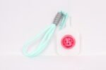 colorful pickleball keychain accessory