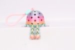 pickleball keychain assorted colors