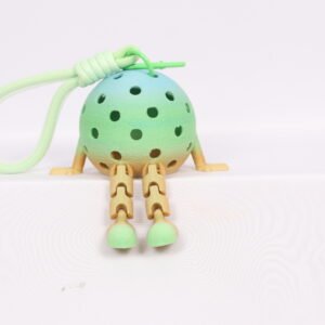 pickleball keychain assorted colors