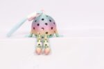 flying arow pickleball keychain