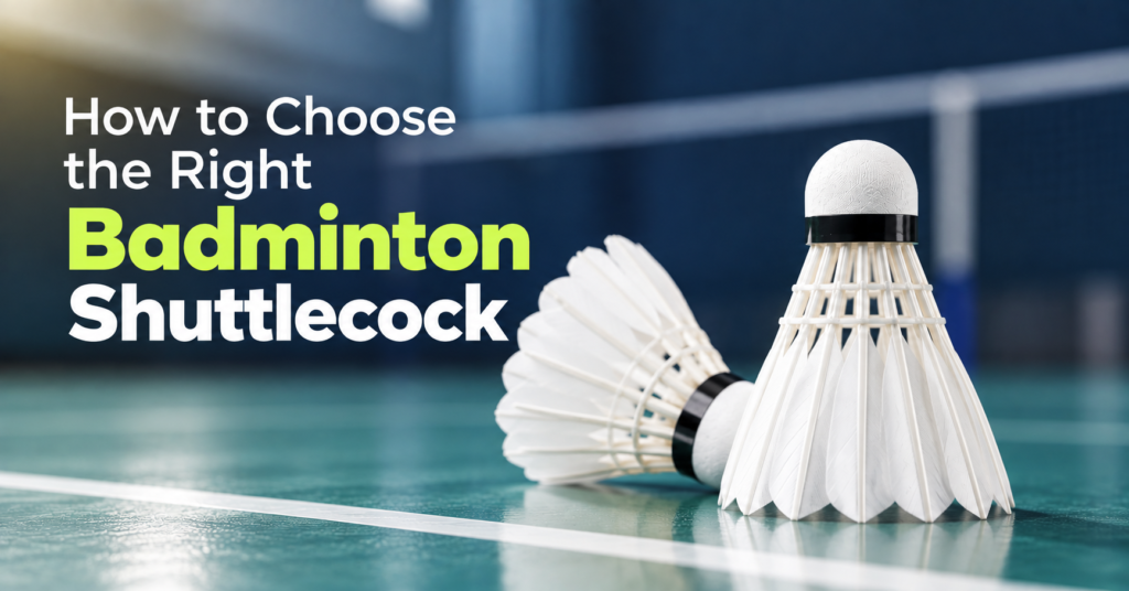 How to Choose the Right Badminton Shuttlecock