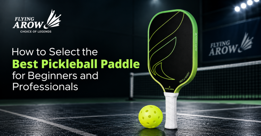 How to Select the Best Pickleball Paddle for Beginners and Professionals