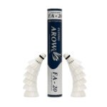 FlyingArow FA-20 feather shuttlecock with tube