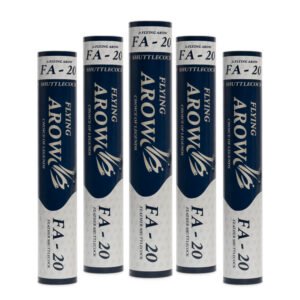 FlyingArow FA-20 feather shuttlecock pack of 5